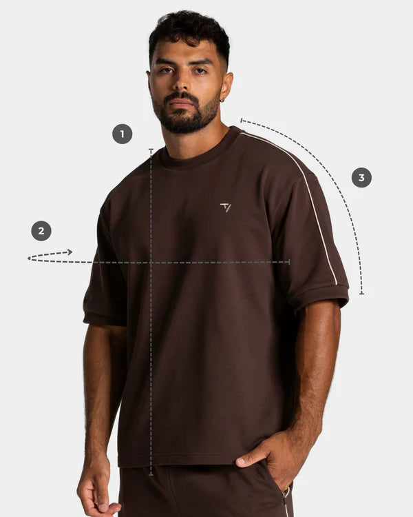 Measurements for Ignite Oversized T-Shirt Men